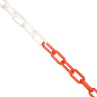 hdc000-265-400 JSP Red & White Polyethylene Chain Barrier, 25m