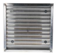 432-839 RS PRO Silver Aluminium Vent Grille, Parallel Slat, 494 x 494 x 17mm