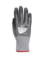 gh370-07 Polyco Healthline Matrix GH370 Black, Grey Glove, Size 7, Nitrile Coating