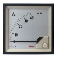 186-2469 RS PRO Analogue Panel Ammeter 80 (Input)A AC, 92mm x 92mm, 1 % Moving Iron