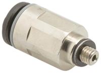 3101-04-09 Legris LF3000 Series Straight Threaded Adaptor, M3 Male to Push In 4 mm, Threaded-to-Tube Connection Style