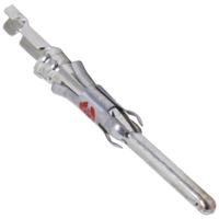 1-66107-1 TE Connectivity Type III+ Series Male Crimp Terminal, 26AWG Min, 24AWG Max