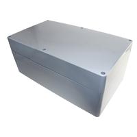 73003039 Takachi Electric Industrial GA Series Grey ABS Enclosure, IP54, White Lid, 200 x 360 x 150mm