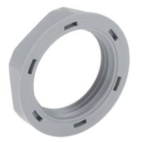 53019020 Lapp Grey Flame Retardant, Halogen Free Fibreglass PA Cable Gland Locknut, PG11 Thread, IP68
