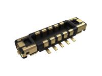 103p012bb100 Amphenol Communications Solutions 103 Series Vertical Surface PCB Header, 12 Contact(s), 0.35 mm Pitch, 2 Row, Shrouded
