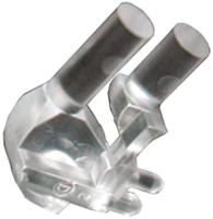 515-1094f 515-1094F Dialight, PCB Mounted 2-Way Right Angle LED Light Pipe, Bi-Level-Row Clear Round Lens