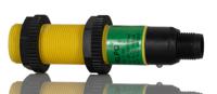 s18sp6lpq Banner Retroreflective Photoelectric Sensor, Barrel Sensor, 2 m Detection Range