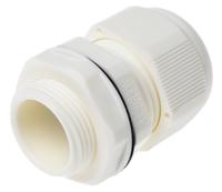 822-9779 RS PRO White Nylon Cable Gland, M25 Thread, 13mm min., 18mm max., IP68