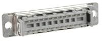 8325-6009 3M 8300 25 Way Right Angle Cable Mount D-sub Connector Socket, 2.74mm Pitch