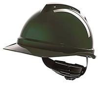 gv542-0000000-000 MSA Safety V-Gard 500 Green Safety Helmet, Adjustable