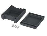 00163224 Bopla Bocube Alu Series Graphite Grey Aluminium General Purpose Enclosure, IP66, IP68, IP69, IK09, Graphite Grey Lid,