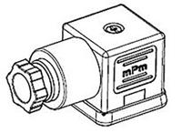 1210230341 Brad from Molex 121023 3P DIN 43650 A DIN 43650 Solenoid Connector, 250 V ac, 300 V dc Voltage