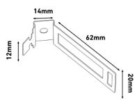 182-3861 RS PRO, Conduit Fitting, Galvanised Steel, Natural
