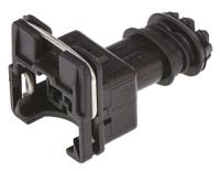 282762-1 TE Connectivity, Junior Power Timer Automotive Connector Socket Black Cable Mount 2 Way