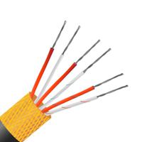 611-8129 RS PRO Type RTD Resistance Thermometer Detector (RTD) Wire, 50m, Screened, PVC Insulation, +105°C Max, 7/0.2mm