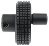 34498-c9 Elesa Black Technopolymer Hand Wheel, 50mm diameter