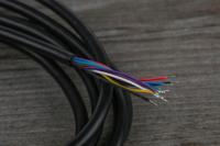 463-518 RS PRO Male 8 Pin mini-DIN to Unterminated Black DIN Cable 2m