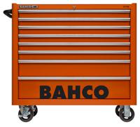 1475kxl8 Bahco 8 Drawer Solid Steel Wheeled Tool Trolley
