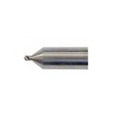 dw050505 CIF End Mill, 0.1mm Cutter, Tungsten Carbide, 3.17 mm Shank