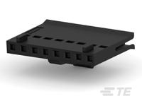 487526-7 TE Connectivity, FFC Female PCB Connector Housing, 2.54mm Pitch, 8 Way, 1 Row