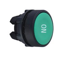 zb5aa341 Schneider Electric Harmony XB5 Series Green Spring Return Push Button Head, 22mm Cutout, IP66, IP67, IP69K