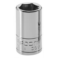 r-55 SAM 1/4 in Drive 5.5mm Standard Socket, 6 point, 22 mm Overall Length