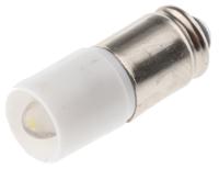 207-141 RS PRO White LED Indicator Lamp, 28V ac/dc, Midget Groove Base, 6mm Diameter, 2070mcd