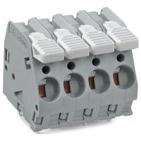 2706-102-1 WAGO 2706 Series PCB Terminal Block, 2-Contact, 7.5mm Pitch, Through Hole Mount, 1-Row, Cage Clamp Termination