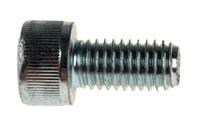 483-8382 RS PRO Bright Zinc Plated Steel Hex Socket Cap Screw, DIN 912, M8 x 16mm