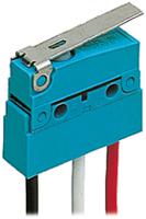 abs161240 Panasonic Hinge Lever Micro Switch, Through Hole Terminal, 2 A @ 30 V dc, SPDT, IP67