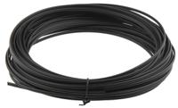 164-4255 RS PRO Simplex Fibre Optic Cable, 980μm, Black, 20m