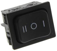 18391507 Marquardt DPDT, On-Off-On Rocker Switch Panel Mount