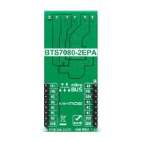 mikroe-4818 MikroElektronika PROFET 2 Click - 3A Intelligent Power Switch for BTS70802EPAXUMA1 for MikroBus