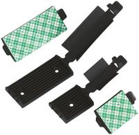 151-15500-fkh50a-pa66hir-bk HellermannTyton Black Nylon Flat cable lug