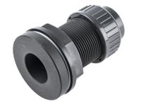 161050248 Georg Fischer Plastic Pipe Fitting, Straight Tank Adapter, 32mm to Cement 32mm