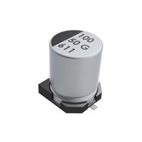 edk106m050a9gaa KEMET 10μF Aluminium Electrolytic Capacitor 50V dc, Surface Mount - EDK106M050A9GAA