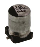 eeefk1v100ur Panasonic 10μF Aluminium Electrolytic Aluminium Electrolytic Capacitor 35V dc, Surface Mount - EEEFK1V100UR