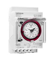 022800011 Grasslin Analogue DIN Rail Time Switch 110 → 230 V ac, 1-Channel