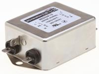 res30f10 Roxburgh EMC, RES30 10A 250 V ac DC → 60Hz, Chassis Mount RFI Filter, Fast-On, Single Phase