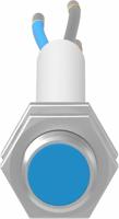 sien-m5b-ps-k-l Festo Inductive Threaded Barrel Proximity Sensor, M5, 0.8 mm Detection, PNP NO, 10 → 30 V dc