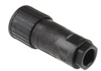 932460100-cm-06-ea-14s-61-s Hirschmann, CM 7 Way Cable Mount MIL Spec Circular Connector ReceptacleBlack, Socket Contacts,Shell Size 14mm, Screw