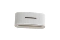 531-07869-hobs85-pvc-wh HellermannTyton HODS85 Slide On Cable Markers, Black on White, Pre-printed "I", 1.8 → 6.3mm Cable, 531-07869