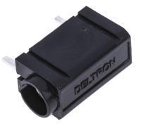 103-6527 RS PRO Black Female Test Socket, 4 mm Connector, 10A, 50V, Silver Plating