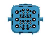 2445860-4 TE Connectivity, DEUTSCH NTSEAL Automotive Connector Blue Cable Mount 36 Way