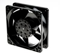 4650x ebm-papst 4000 Series Axial Fan, 230 V ac, AC Operation, 160m³/h, 19W, IP20, 119 x 119 x 38mm