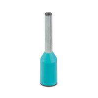 3203053 Phoenix Contact, AI Series Insulated Ferrule, 6mm Pin Length, 0.8mm Pin Diameter, Turquoise