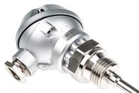 90203010-402-1003-1-6-100-104000 Jumo PT100 RTD Sensor, 6mm Dia, 100mm Long, 2 Wire, G1/2, Class B +400°C Max
