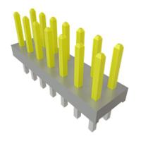 tmm-107-03-f-d Samtec TMM Series Vertical Through Hole PCB Header, 50 Contact(s), 2 mm Pitch, 2 Row, Unshrouded