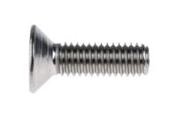 232-8489 RS PRO Stainless Steel Hex Socket Countersunk Screw, ISO 10642, M6 x 20mm