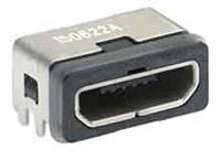 204926-1103 Molex Right Angle, SMT, Socket- Single Port Type Micro B 2.0 IP67 USB Connector